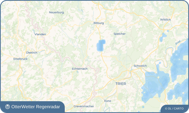 Wetter-Widget-Vorschau mit Vorhersagedaten für Eisenach
