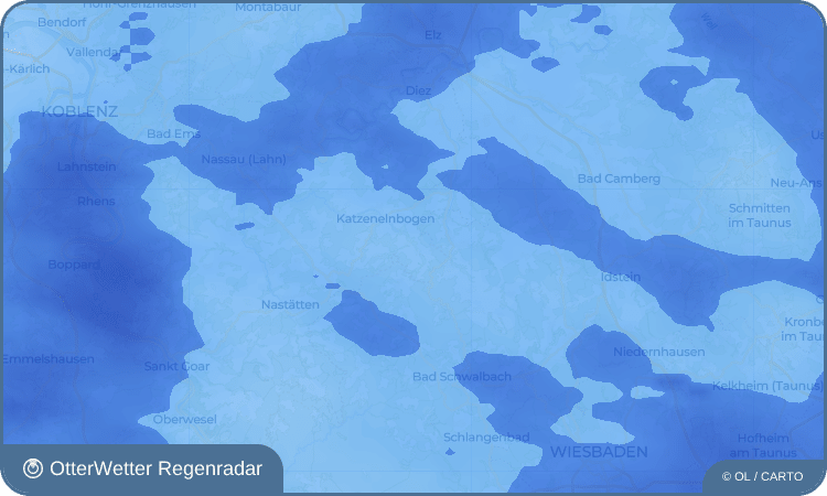 OtterWetter Regenradar-Widget Eisighofen