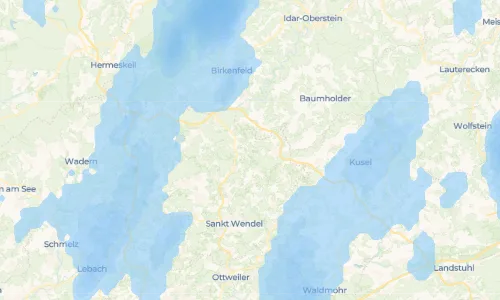 Regenradar Vorschaubild - Aktuelle Niederschläge in Eitzweiler und Umgebung