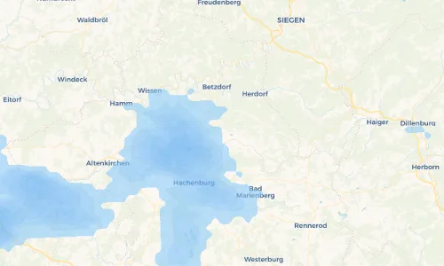 Regenradar Vorschaubild - Aktuelle Niederschläge in Elkenroth und Umgebung