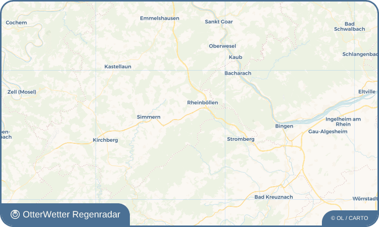 OtterWetter Regenradar-Widget Ellern (Hunsrück)