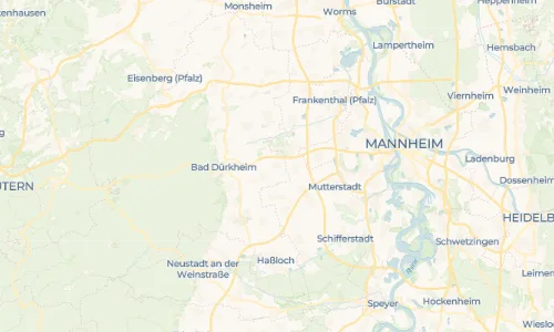 Regenradar Vorschaubild - Aktuelle Niederschläge in Ellerstadt und Umgebung