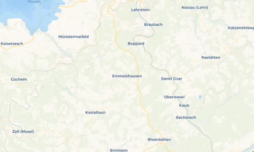 Regenradar Vorschaubild - Aktuelle Niederschläge in Emmelshausen und Umgebung