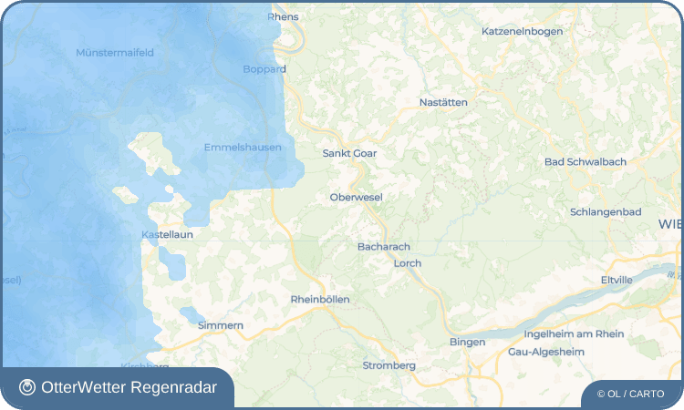 OtterWetter Regenradar-Widget Engehöll