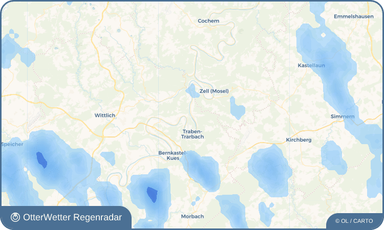 Widget-Vorschau für Enkirch Wetter-Widget-Vorschau mit Vorhersagedaten für Enkirch