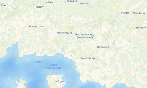 Regenradar Vorschaubild - Aktuelle Niederschläge in Enspel und Umgebung