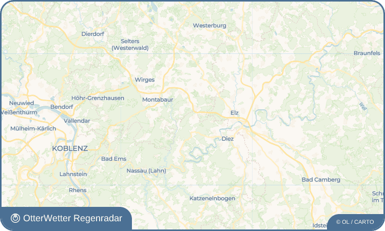 OtterWetter Regenradar-Widget Eppenrod
