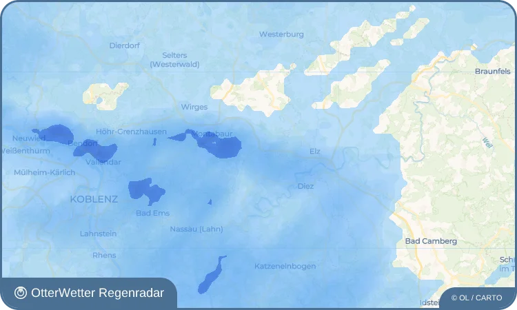 Widget-Vorschau für Eppenrod Wetter-Widget-Vorschau mit Vorhersagedaten für Eppenrod