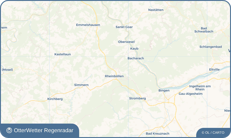 OtterWetter Regenradar-Widget Erbach