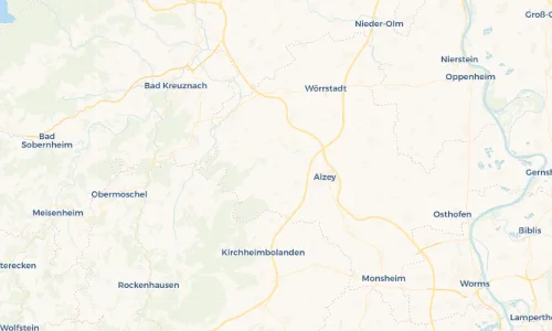 Regenradar Vorschaubild - Aktuelle Niederschläge in Erbes-Büdesheim und Umgebung