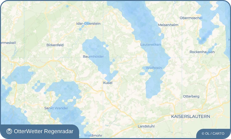 Widget-Vorschau für Erdesbach Wetter-Widget-Vorschau mit Vorhersagedaten für Erdesbach