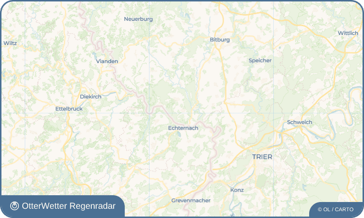 OtterWetter Regenradar-Widget Ernzen