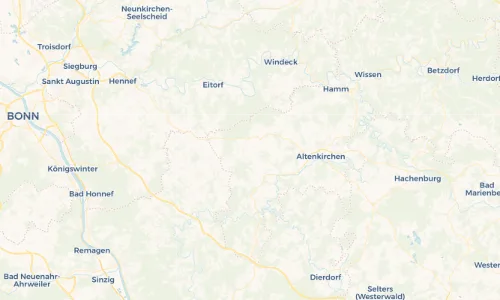 Regenradar Vorschaubild - Aktuelle Niederschläge in Ersfeld und Umgebung