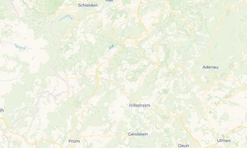 Regenradar Esch: aktuelle Niederschläge in Esch und Umgebung, Stand 25. Oktober 2026 um 9:50 Uhr