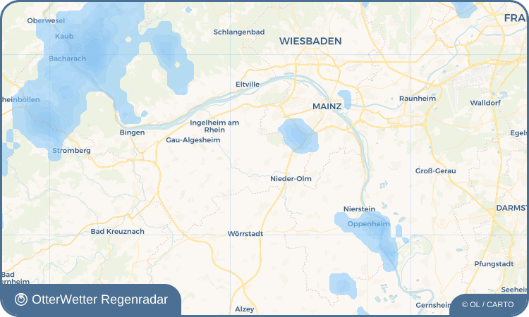 OtterWetter Regenradar-Widget Essenheim