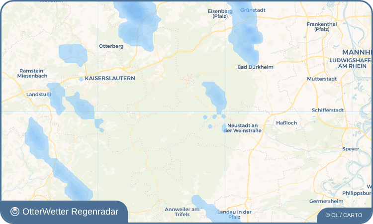OtterWetter Regenradar-Widget Esthal