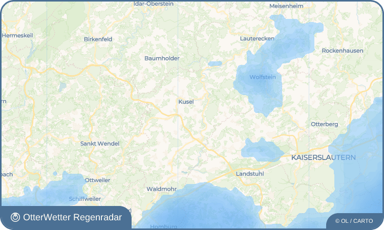 OtterWetter Regenradar-Widget Etschberg