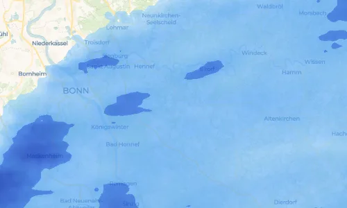 Regenradar Vorschaubild - Aktuelle Niederschläge in Eulenberg und Umgebung