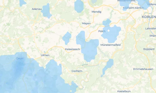 Regenradar Vorschaubild - Aktuelle Niederschläge in Eulgem und Umgebung