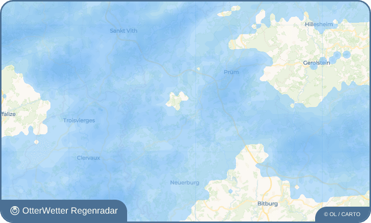 OtterWetter Regenradar-Widget Euscheid