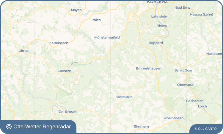 Widget-Vorschau für Eveshausen Wetter-Widget-Vorschau mit Vorhersagedaten für Eveshausen