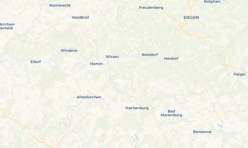 Regenradar Vorschaubild - Aktuelle Niederschläge in Fensdorf und Umgebung