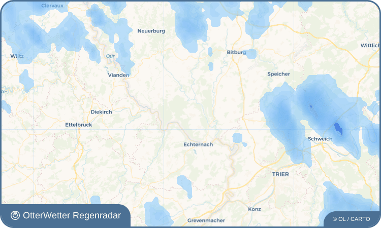 OtterWetter Regenradar-Widget Ferschweiler