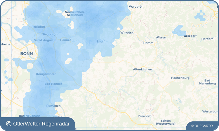 Widget-Vorschau für Fiersbach Wetter-Widget-Vorschau mit Vorhersagedaten für Fiersbach