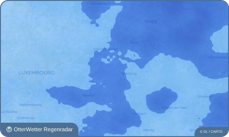 OtterWetter Regenradar-Widget Fisch