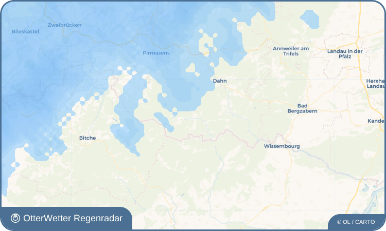 Wetter-Widget-Vorschau mit Vorhersagedaten für Fischbach bei Dahn