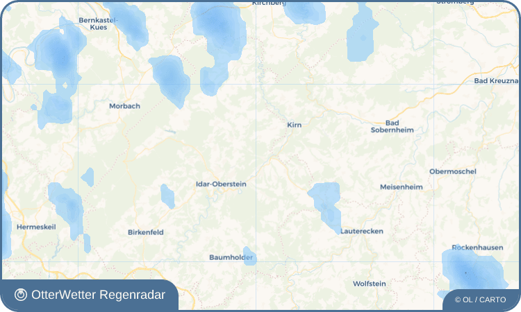 OtterWetter Regenradar-Widget Fischbach