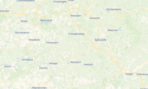 Regenradar Vorschaubild - Aktuelle Niederschläge in Fischbacherhütte und Umgebung
