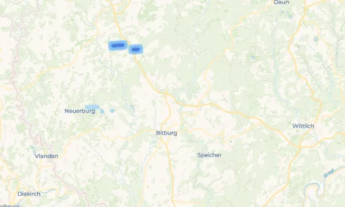 Regenradar-Vorschau: aktuelle Niederschläge in Fließem und Umgebung
