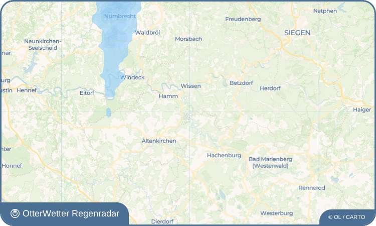 Widget-Vorschau für Flögert Wetter-Widget-Vorschau mit Vorhersagedaten für Flögert