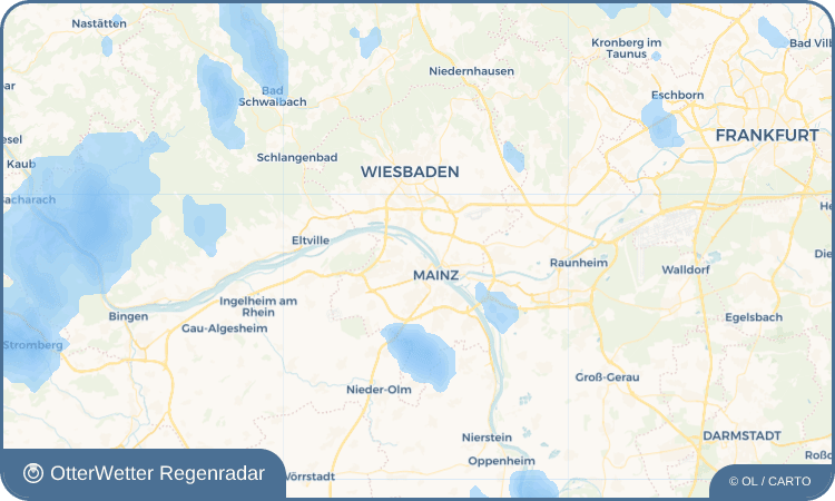 OtterWetter Regenradar-Widget Flößerhof
