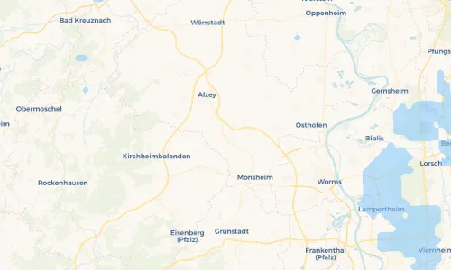 Regenradar Vorschaubild - Aktuelle Niederschläge in Flomborn und Umgebung