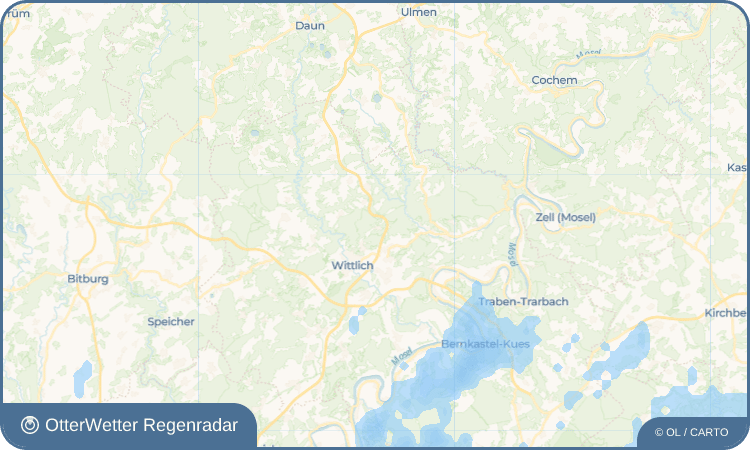 Wetter-Widget-Vorschau mit Vorhersagedaten für Flußbach