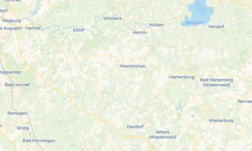 Regenradar Vorschaubild - Aktuelle Niederschläge in Fluterschen und Umgebung