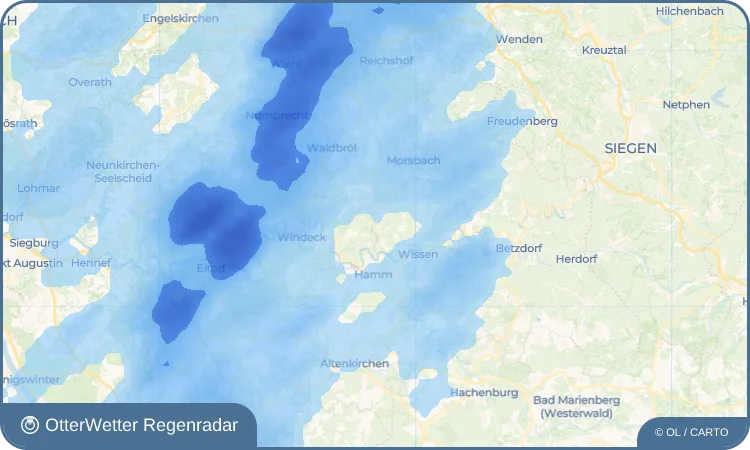 Widget-Vorschau für Forst Wetter-Widget-Vorschau mit Vorhersagedaten für Forst