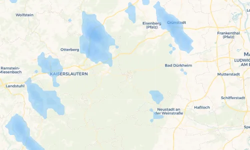 Regenradar Vorschaubild - Aktuelle Niederschläge in Frankenstein und Umgebung