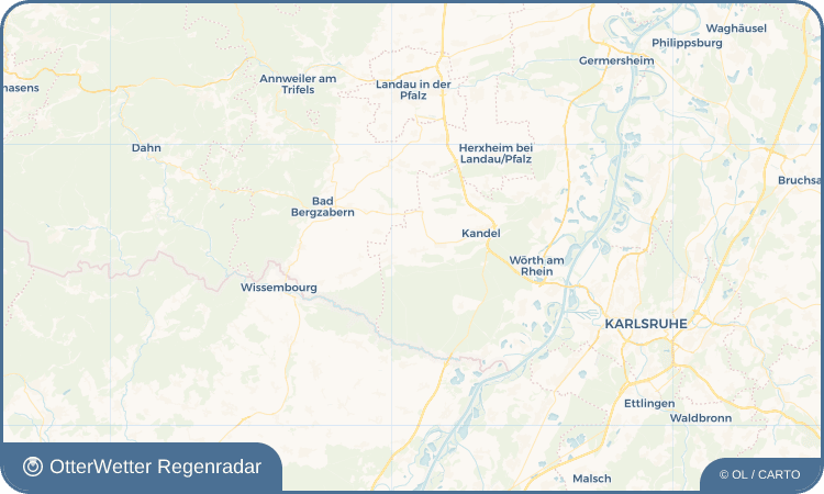 Widget-Vorschau für Freckenfeld Wetter-Widget-Vorschau mit Vorhersagedaten für Freckenfeld