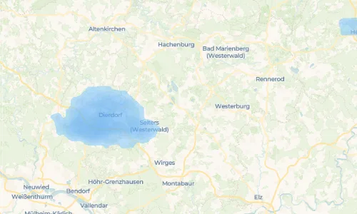 Regenradar Vorschaubild - Aktuelle Niederschläge in Freilingen und Umgebung