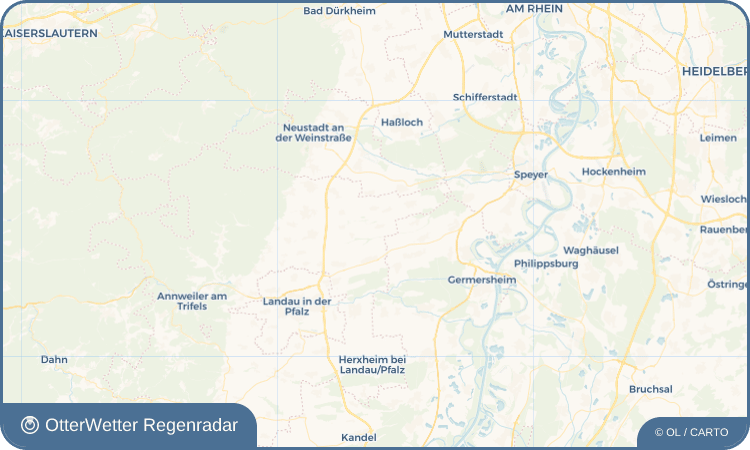 OtterWetter Regenradar-Widget Freimersheim