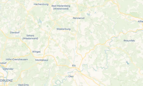 Regenradar Frickhofen: aktuelle Niederschläge in Frickhofen und Umgebung, Stand 25. Oktober 2026 um 15:00 Uhr