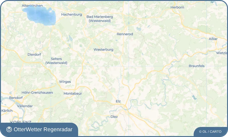 Widget-Vorschau für Frickhofen Wetter-Widget-Vorschau mit Vorhersagedaten für Frickhofen