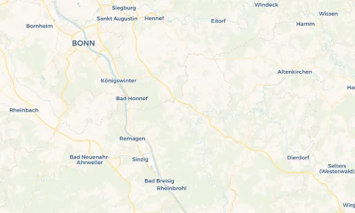 Regenradar Vorschaubild - Aktuelle Niederschläge in Frohnen und Umgebung