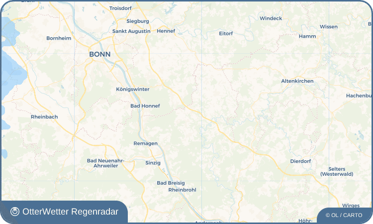 Widget-Vorschau für Frohnen Wetter-Widget-Vorschau mit Vorhersagedaten für Frohnen