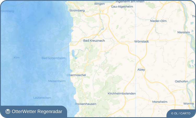 OtterWetter Regenradar-Widget Fürfeld