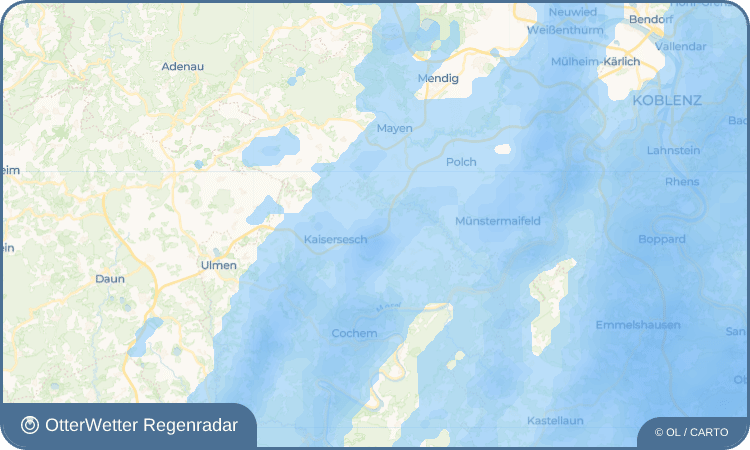 OtterWetter Regenradar-Widget Gamlen