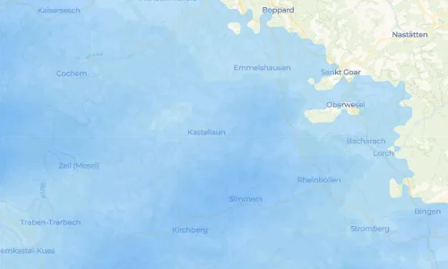 Regenradar Gammelshausen: aktuelle Niederschläge in Gammelshausen und Umgebung, Stand 21. Oktober 2026 um 5:00 Uhr